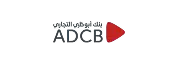 Logo of ADCB Bank, one of our financial partners.