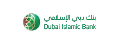 Logo of Dubai Islamic Bank, one of our financial partners.